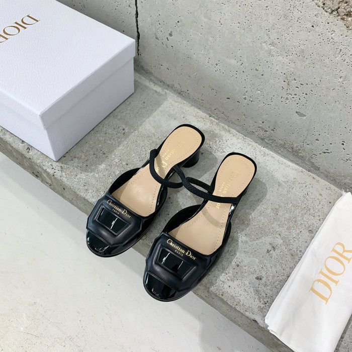 Dior Day Slingback Pump Black SND052201