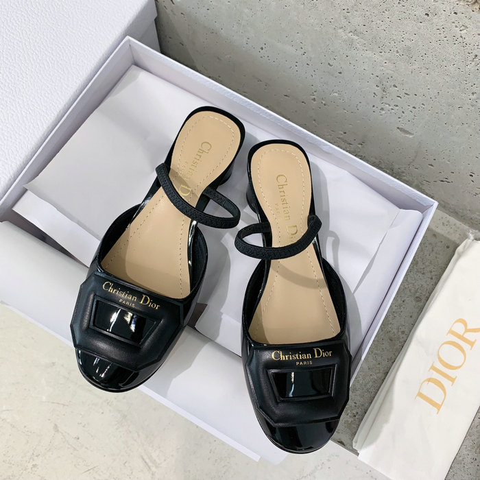 Dior Day Slingback Pump Black SND052201