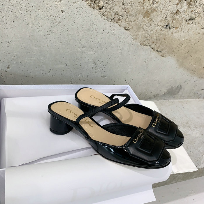 Dior Day Slingback Pump Black SND052201