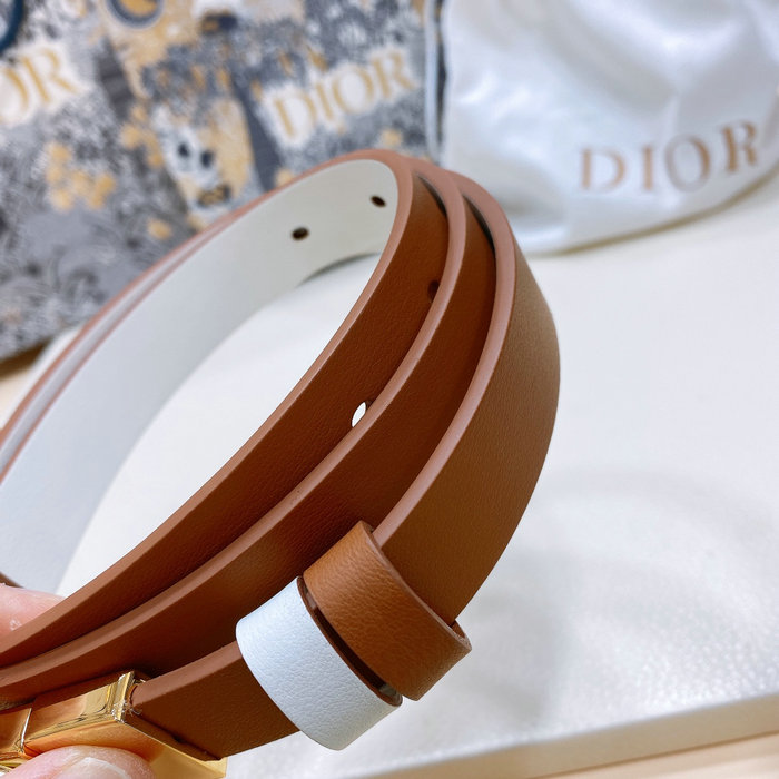 Dior Leather 20mm Belt DB052302