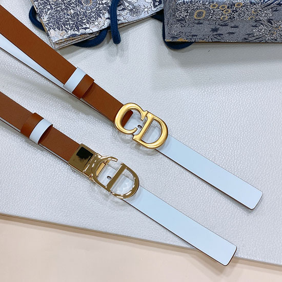 Dior Leather 20mm Belt DB052302