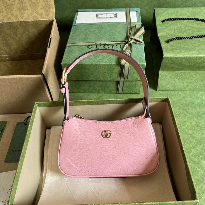 Gucci Aphrodite Mini Shoulder Bag Light Pink 739076