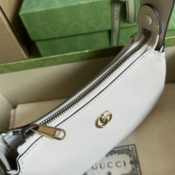 Gucci Aphrodite Mini Shoulder Bag White 739076