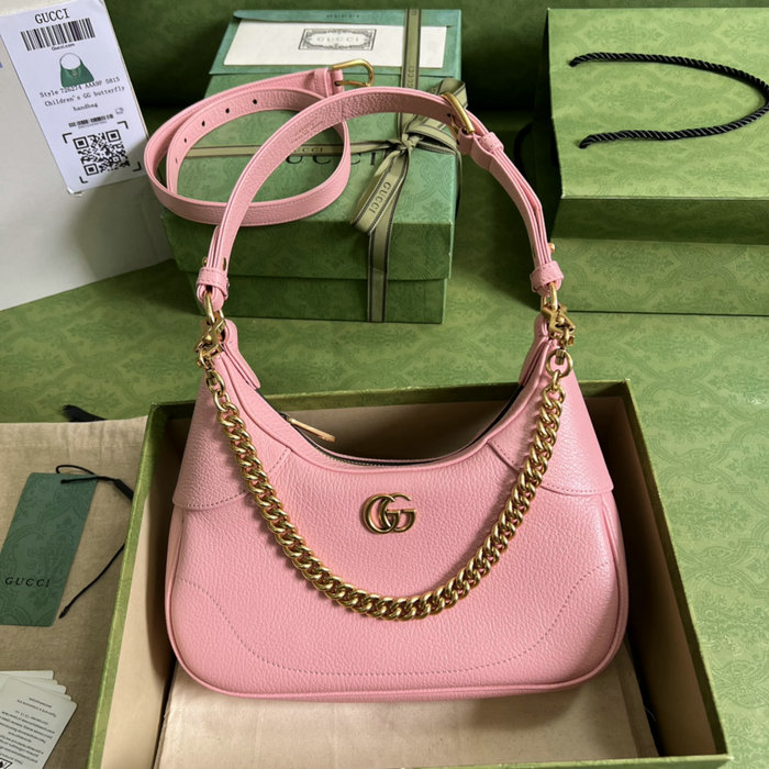 Gucci Aphrodite Small Shoulder Bag Light Pink 731817