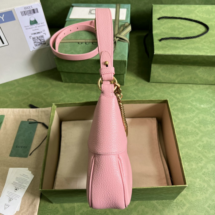 Gucci Aphrodite Small Shoulder Bag Light Pink 731817