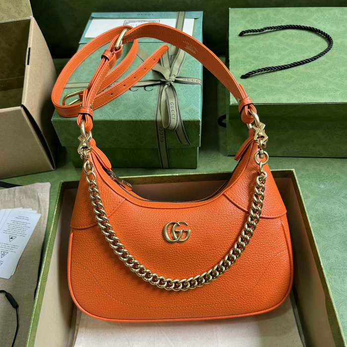 Gucci Aphrodite Small Shoulder Bag Orange 731817