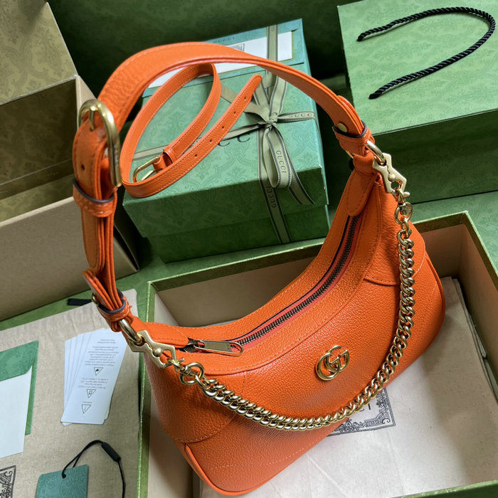 Gucci Aphrodite Small Shoulder Bag Orange 731817