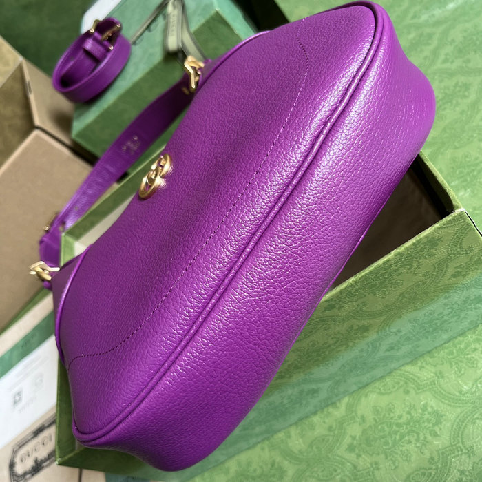 Gucci Aphrodite Small Shoulder Bag Purple 731817