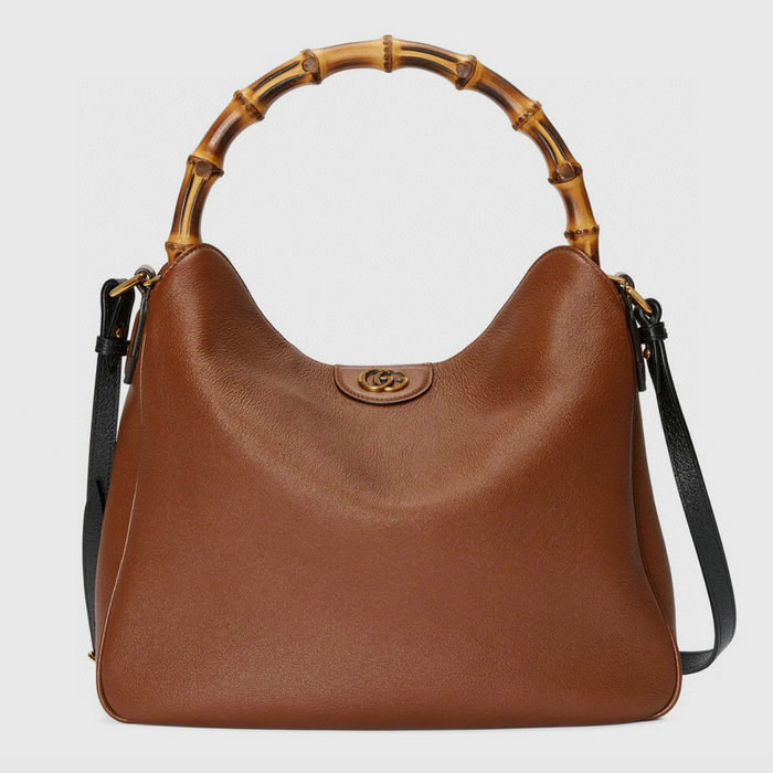 Gucci Diana Large Shoulder Bag Brown 746245
