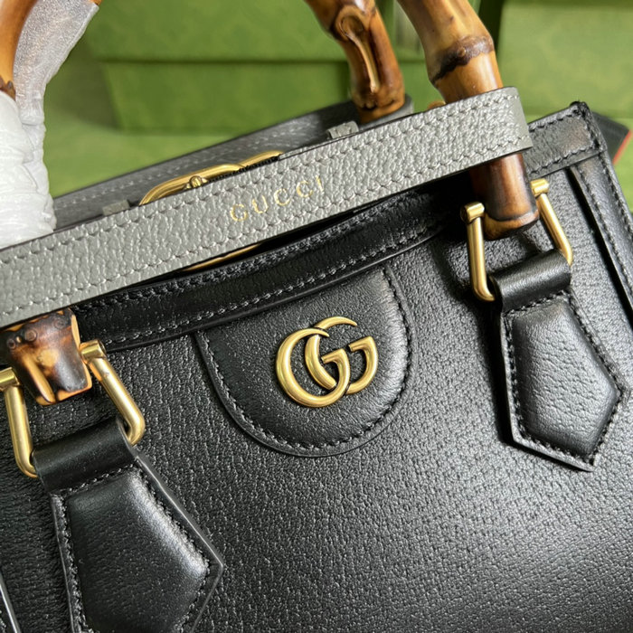 Gucci Diana Mini Tote Bag Black 702732