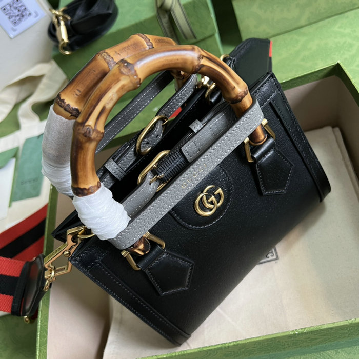 Gucci Diana Mini Tote Bag Black 702732