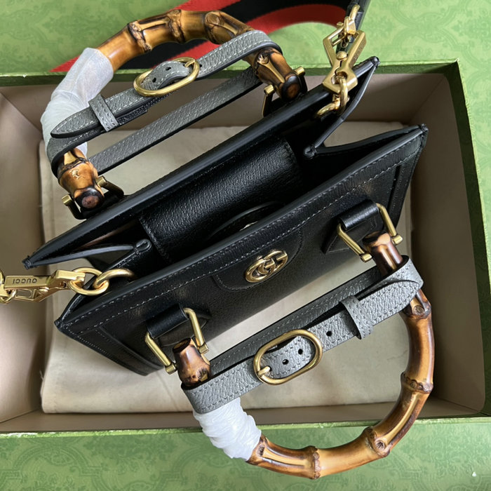 Gucci Diana Mini Tote Bag Black 702732