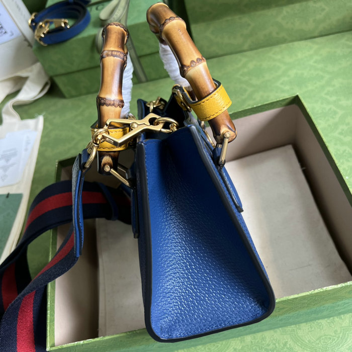 Gucci Diana Mini Tote Bag Blue 702732