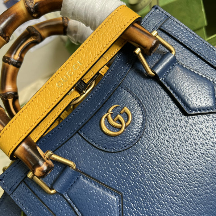 Gucci Diana Mini Tote Bag Blue 702732