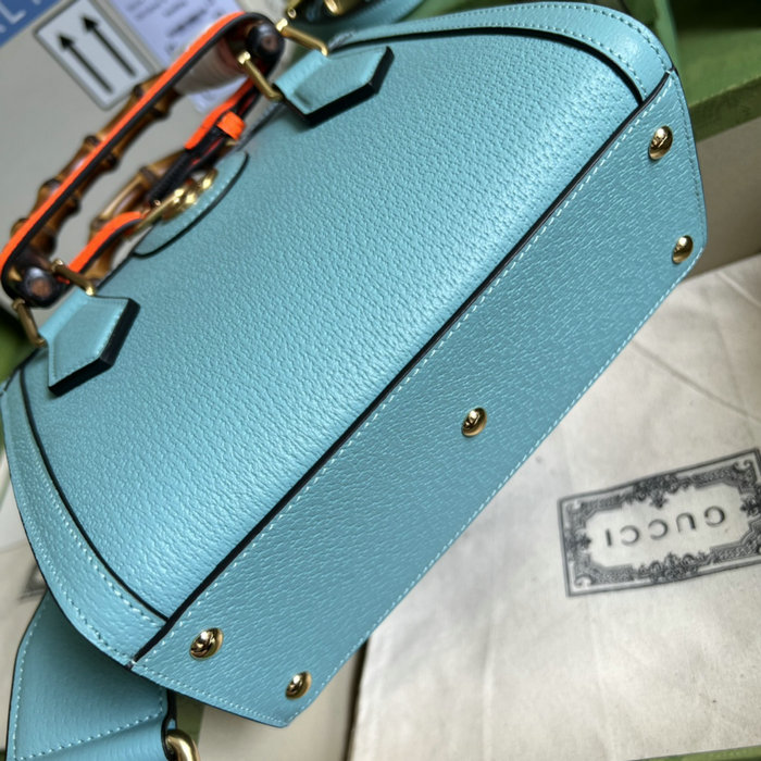 Gucci Diana Mini Tote Bag Light Blue 702732