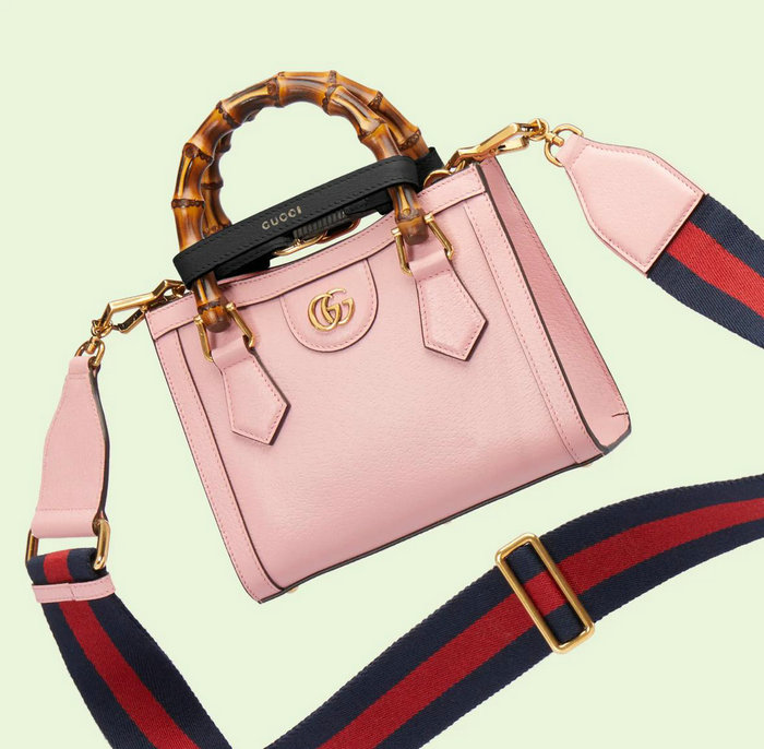 Gucci Diana Mini Tote Bag Pink 702732