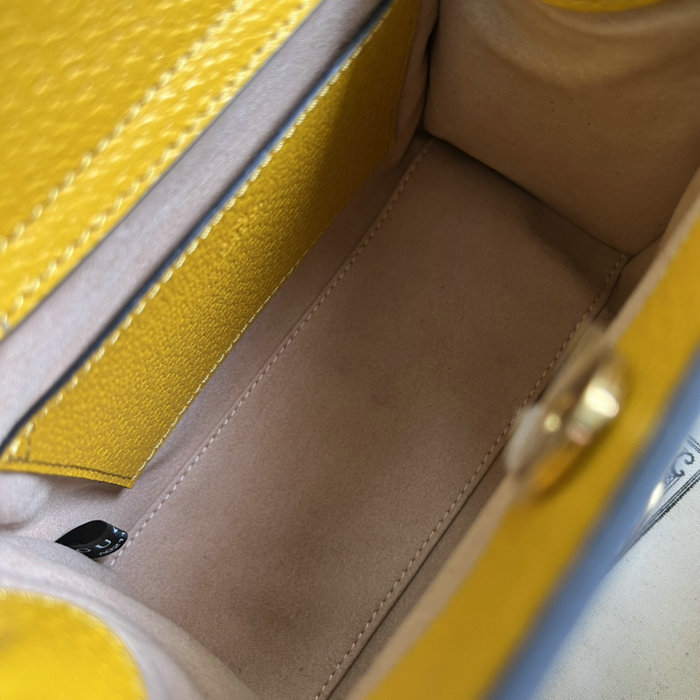 Gucci Diana Mini Tote Bag Yellow 702732