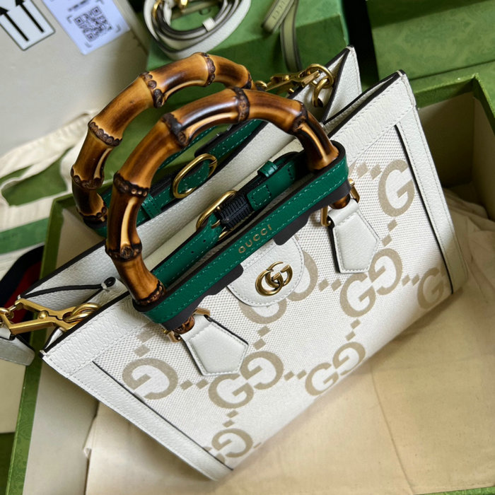 Gucci Diana Small Jumbo GG Tote Bag 702721