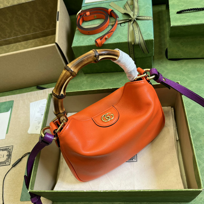 Gucci Diana Small Shoulder Bag Orange 746251