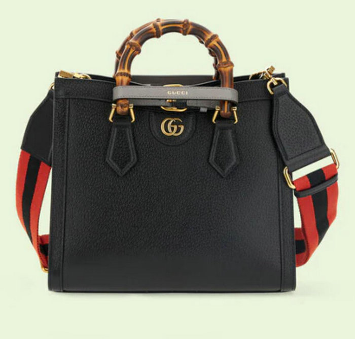Gucci Diana Small Tote Bag Black 702721