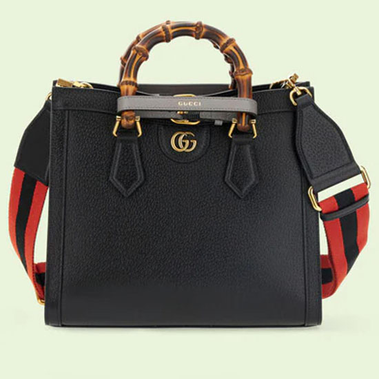 Gucci Diana Small Tote Bag Black 702721