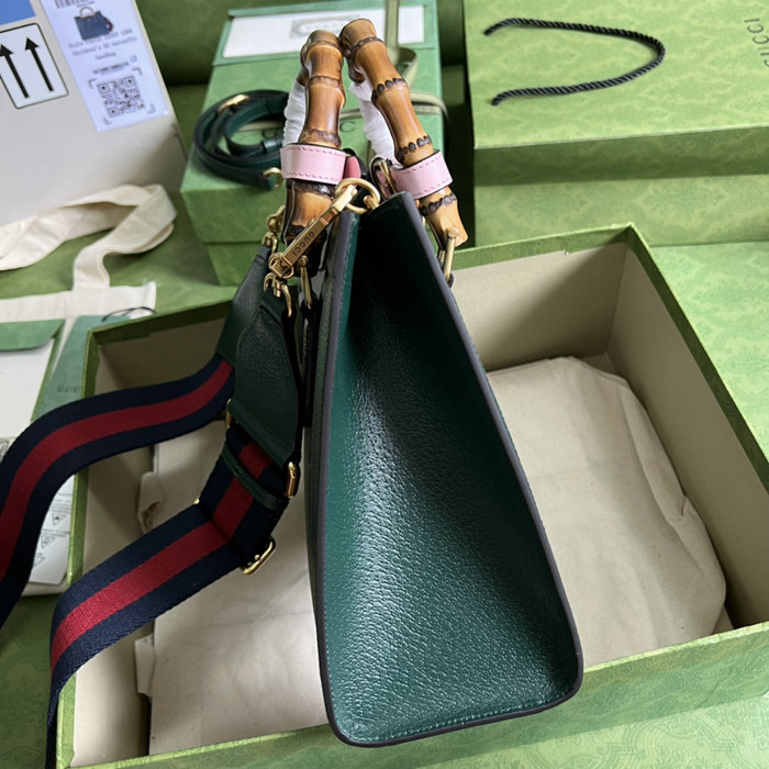 Gucci Diana Small Tote Bag Green 702721