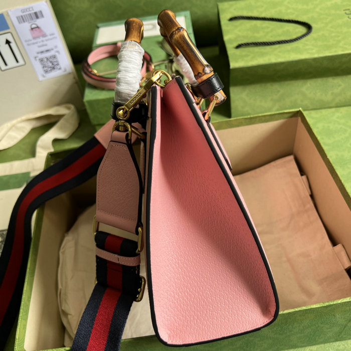 Gucci Diana Small Tote Bag Pink 702721