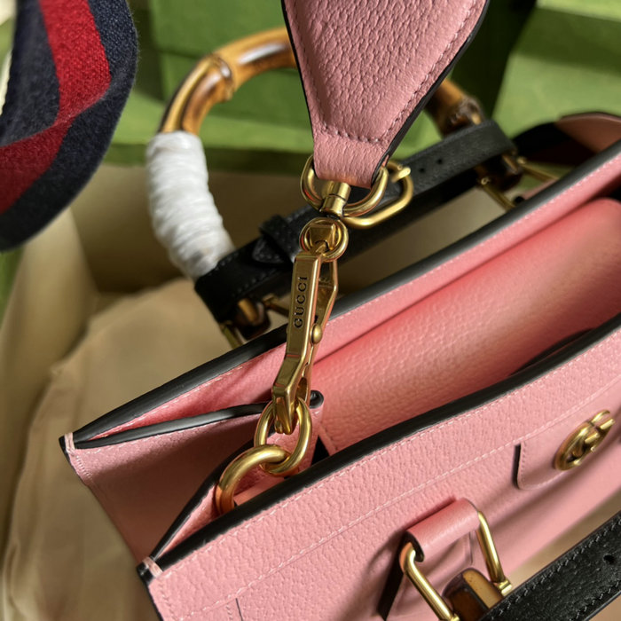 Gucci Diana Small Tote Bag Pink 702721