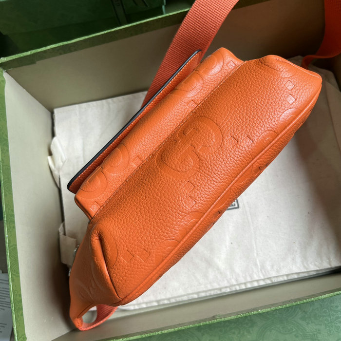 Gucci Jumbo GG Belt Bag Orange 645093