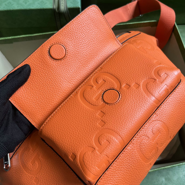 Gucci Jumbo GG Belt Bag Orange 645093