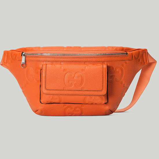 Gucci Jumbo GG Belt Bag Orange 645093