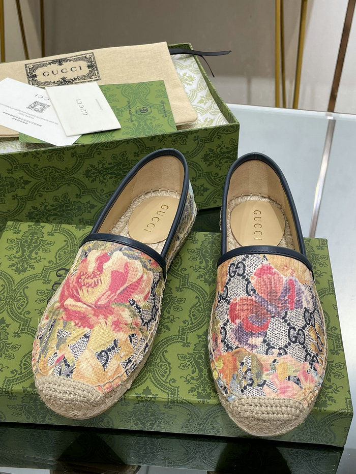 Gucci Multicolour Printed Espadrilles SNG052201