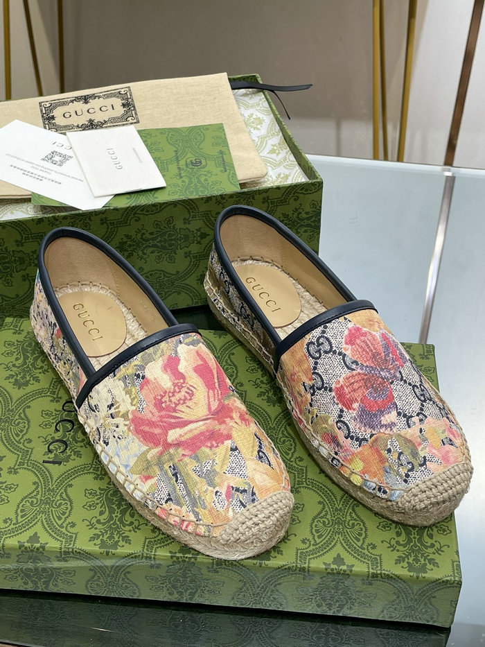 Gucci Multicolour Printed Espadrilles SNG052201