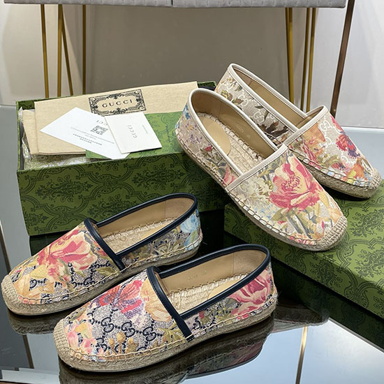 Gucci Multicolour Printed Espadrilles SNG052201