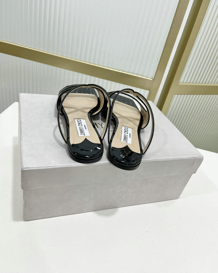 Jimmy Choo Anise Flat Sandals SNJ052201