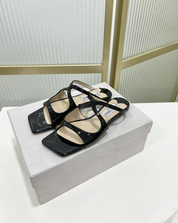 Jimmy Choo Anise Flat Sandals SNJ052201