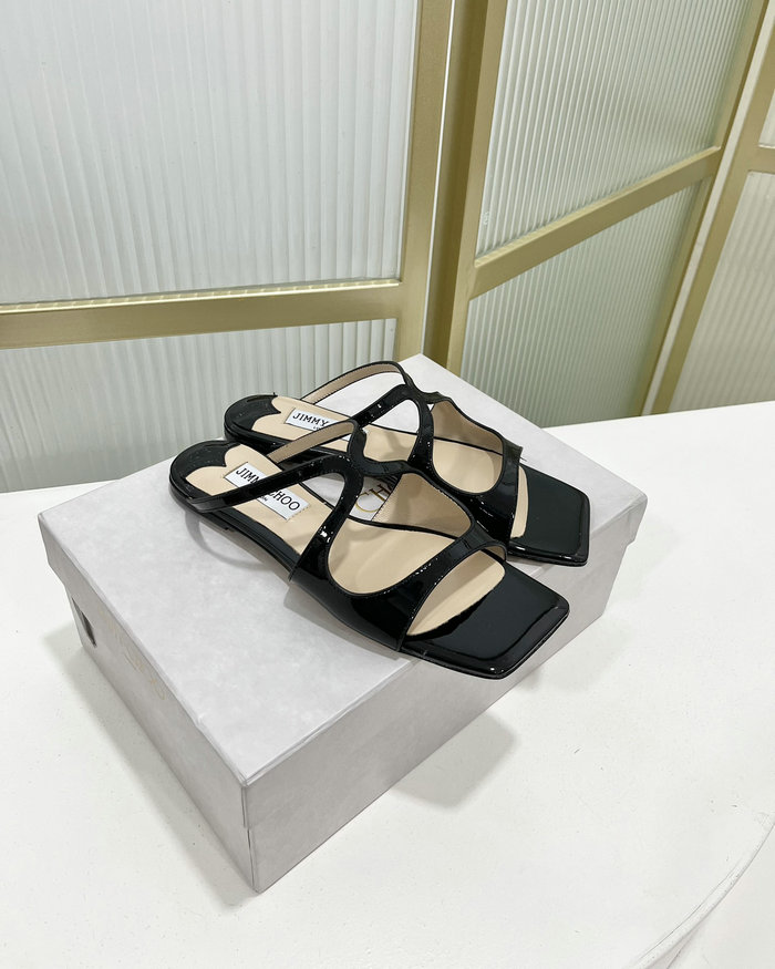 Jimmy Choo Anise Flat Sandals SNJ052201