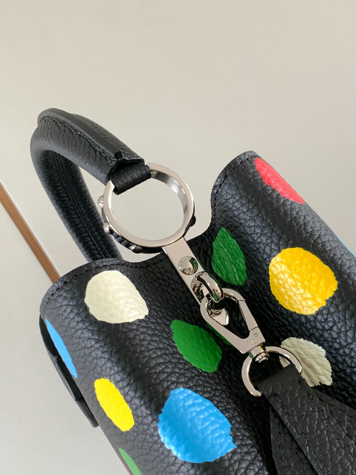 LV x YK Capucines BB Bag Black M21637