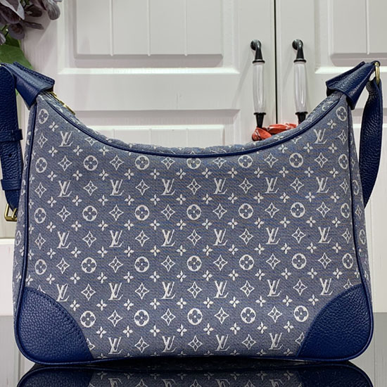 Louis Vuitton Boulogne Shoulder Bag Blue M95225