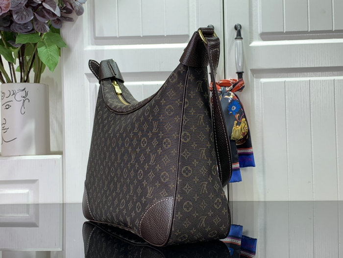 Louis Vuitton Boulogne Shoulder Bag Coffee M95225