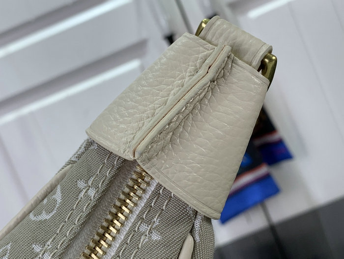 Louis Vuitton Boulogne Shoulder Bag White M95225