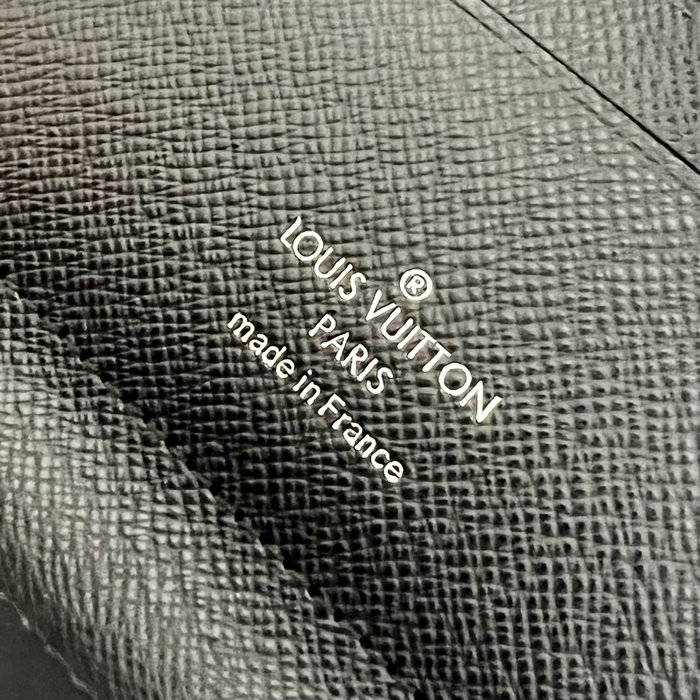 Louis Vuitton Monogram Canvas Wallet Black M61731
