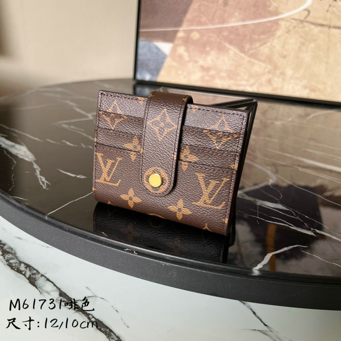 Louis Vuitton Monogram Canvas Wallet Brown M61731