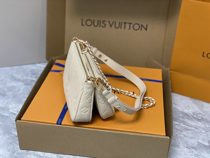 Louis Vuitton Multi Pochette Accessoires Cream M46568