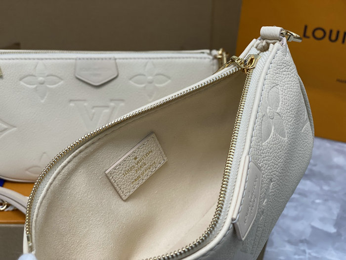 Louis Vuitton Multi Pochette Accessoires Cream M46568