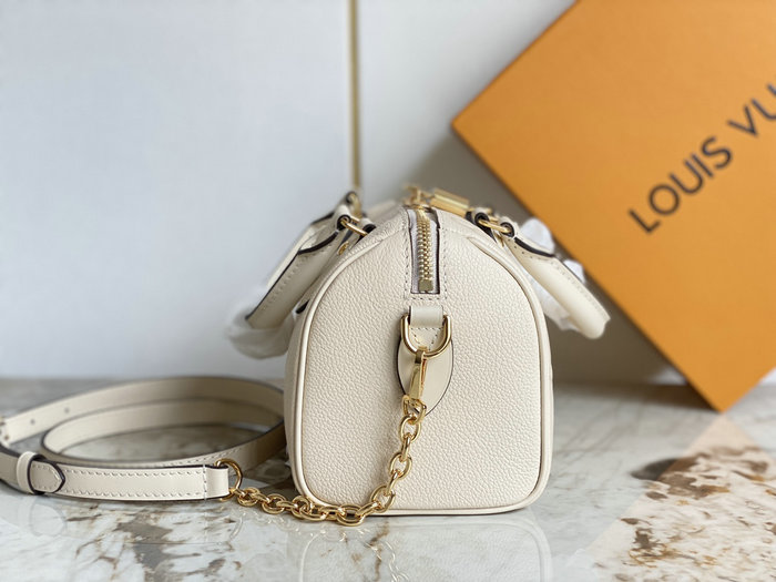 Louis Vuitton Speedy Bandouliere 20 Cream M58954