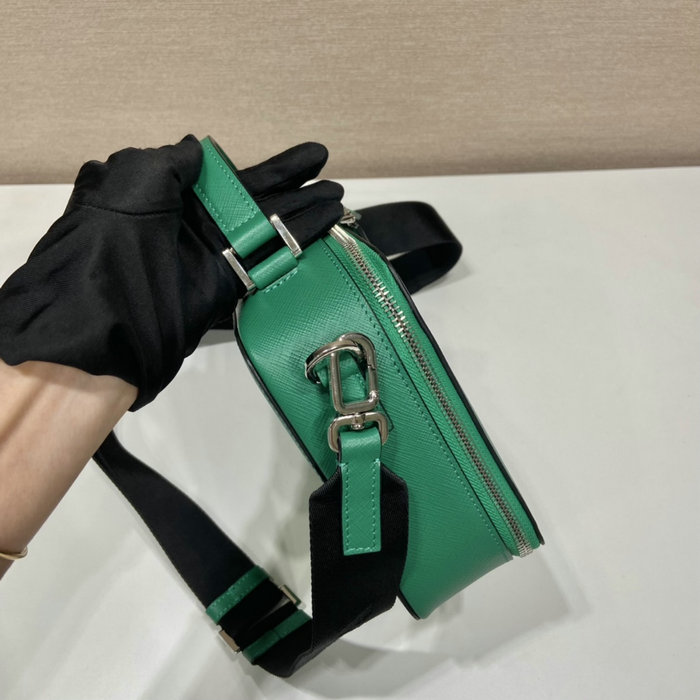 Medium Prada Brique Saffiano leather bag Green 2VH069