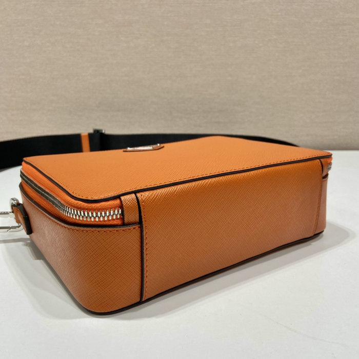 Medium Prada Brique Saffiano leather bag Orange 2VH069