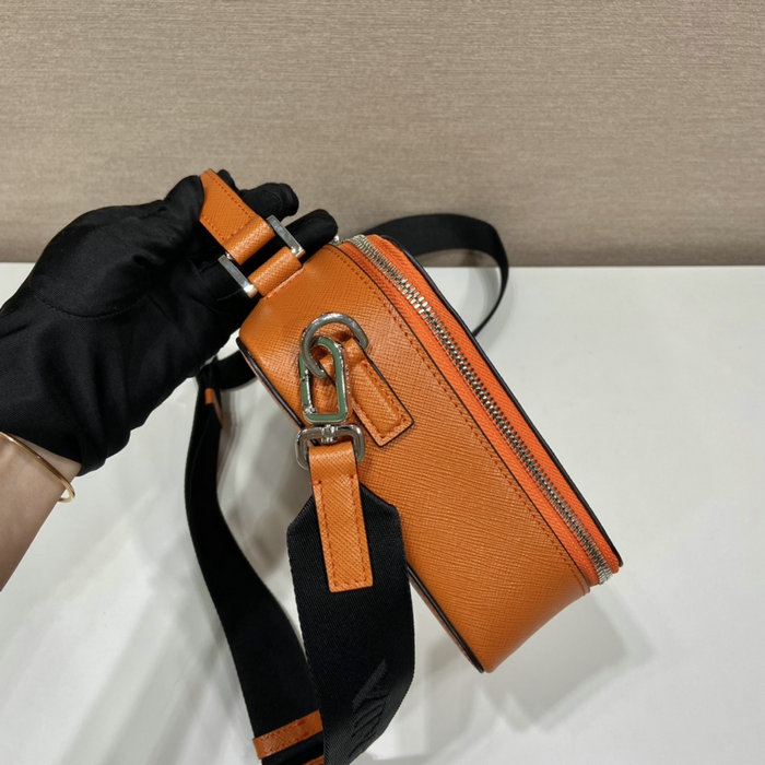 Medium Prada Brique Saffiano leather bag Orange 2VH069