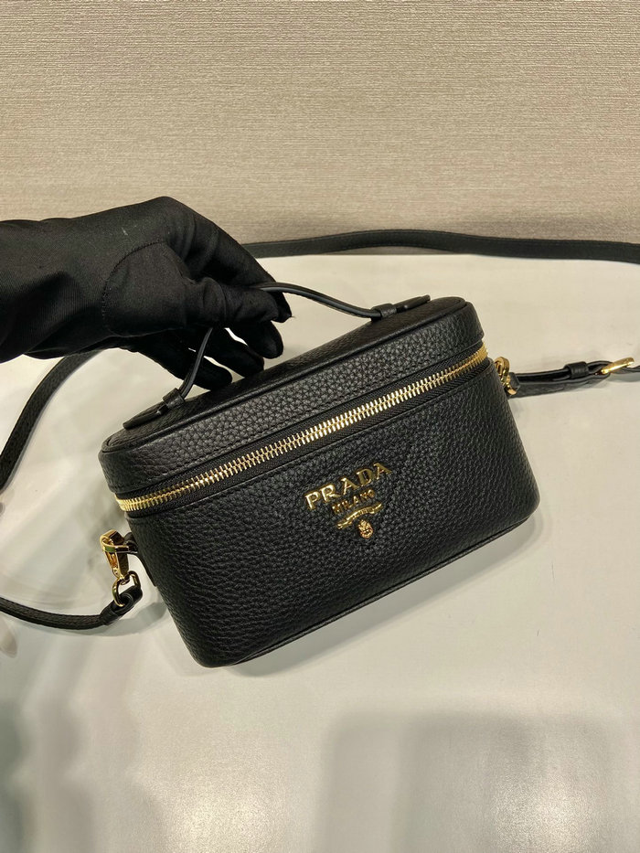 Prada Leather mini-bag Black 1BH202